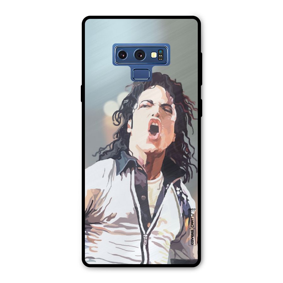 The Legend Michael Jackson Metal Back Case for Galaxy Note 9