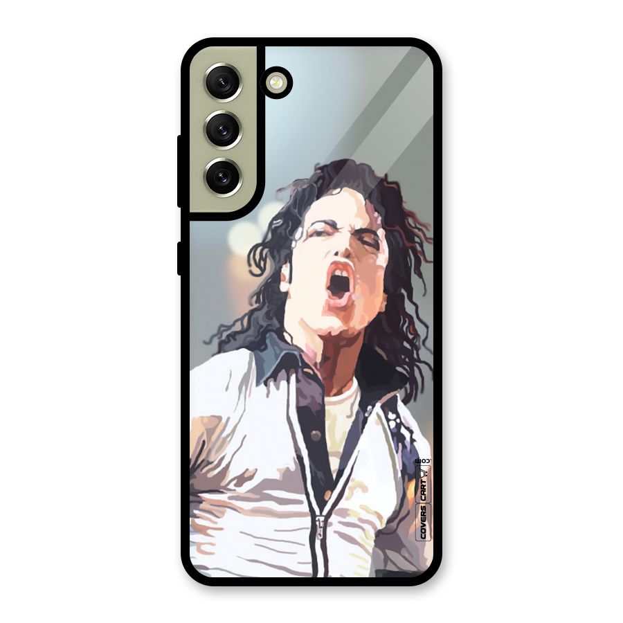 The Legend Michael Jackson Metal Back Case for Galaxy S21 FE 5G (2023)