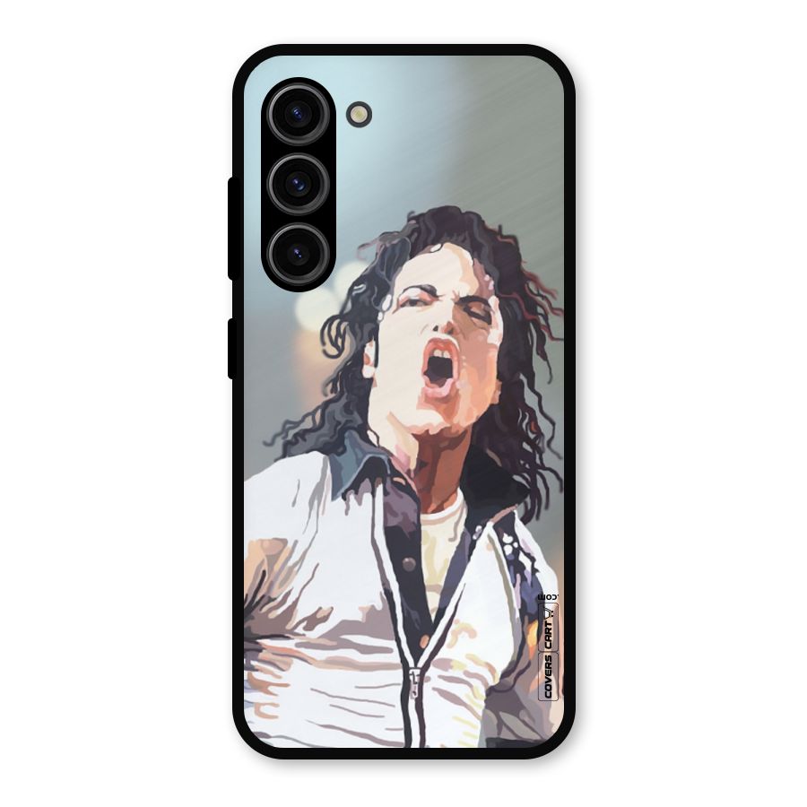 The Legend Michael Jackson Metal Back Case for Galaxy S23