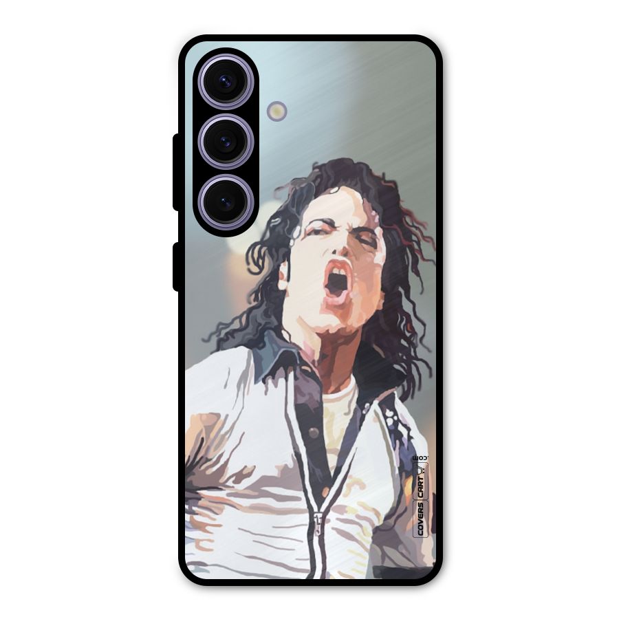 The Legend Michael Jackson Metal Back Case for Galaxy S24
