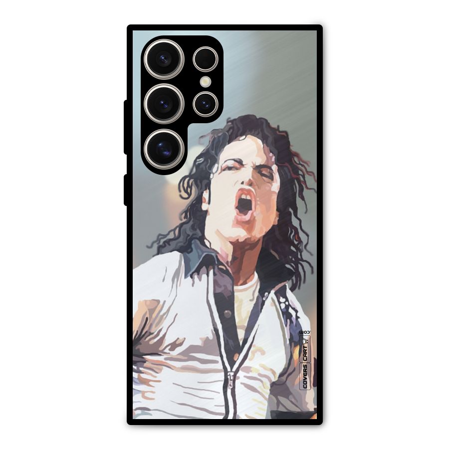 The Legend Michael Jackson Metal Back Case for Galaxy S24 Ultra