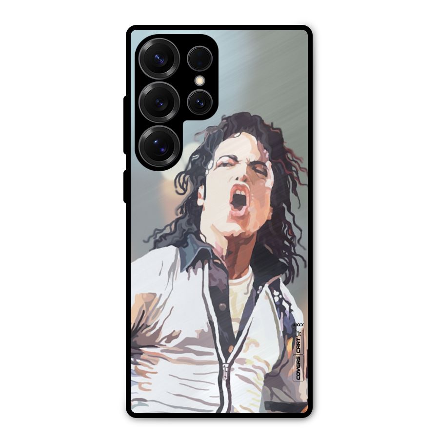 The Legend Michael Jackson Metal Back Case for Galaxy S25 Ultra