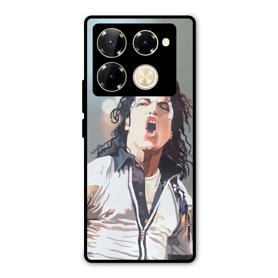 The Legend Michael Jackson Metal Back Case for Infinix Note 40 Pro