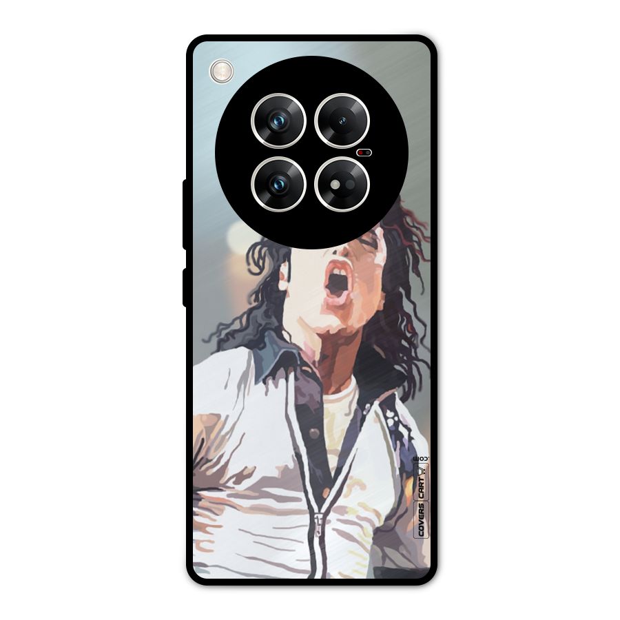 The Legend Michael Jackson Metal Back Case for Infinix Zero 40 5G