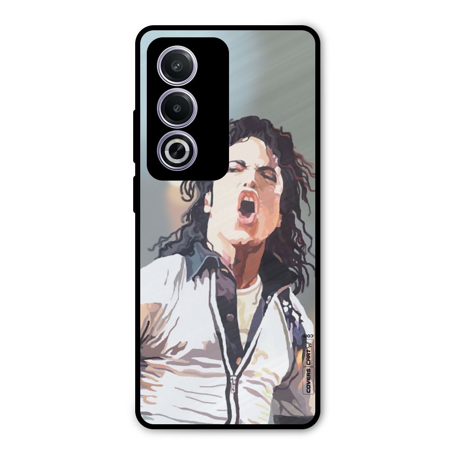 The Legend Michael Jackson Metal Back Case for Oppo A3 Pro
