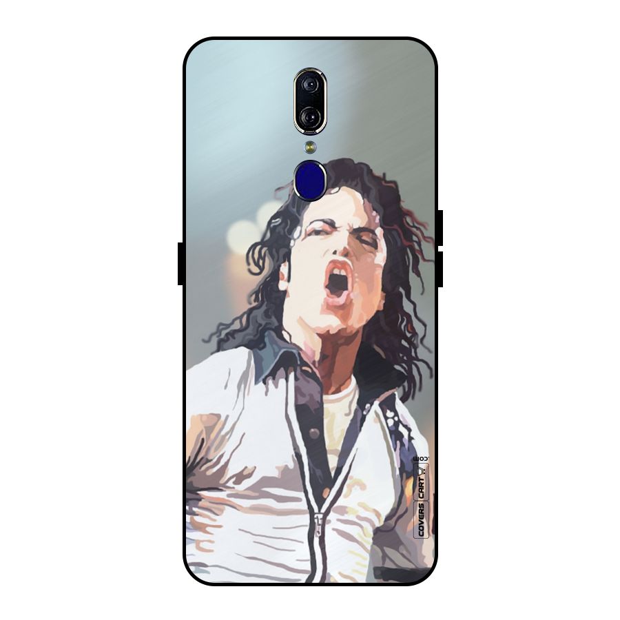 The Legend Michael Jackson Metal Back Case for Oppo F11