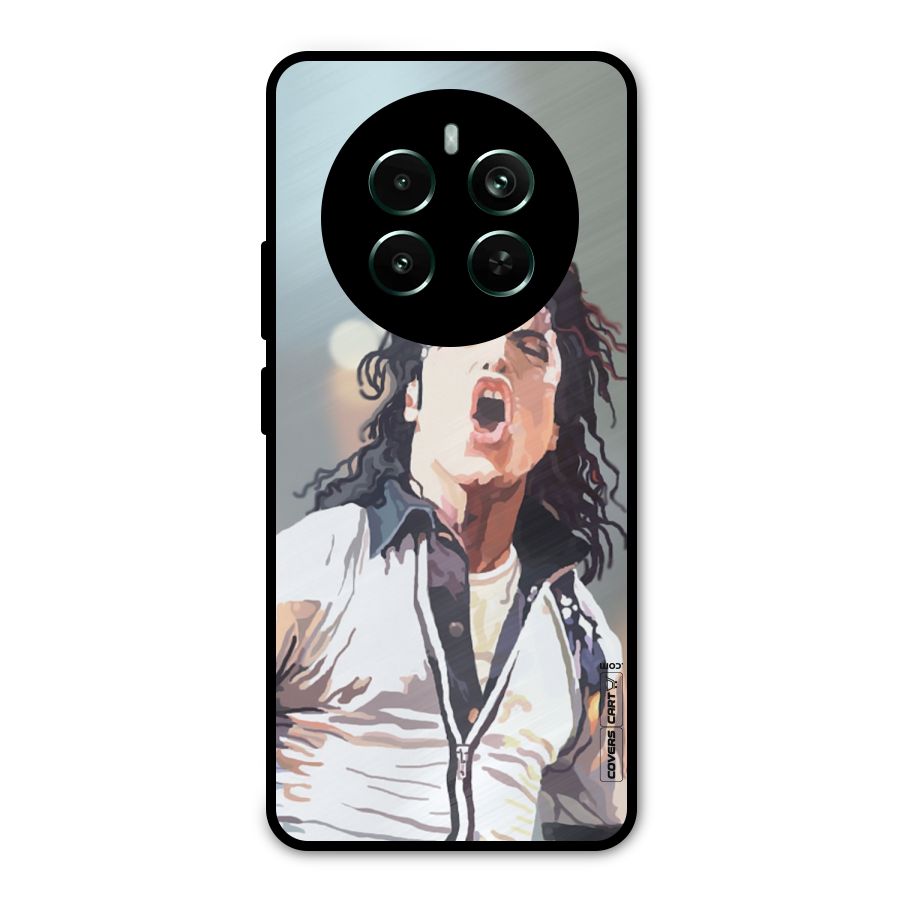 The Legend Michael Jackson Metal Back Case for Realme 12 Pro Plus