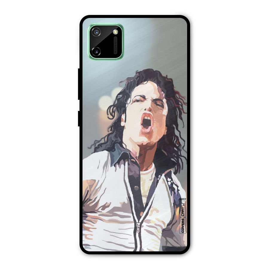 The Legend Michael Jackson Metal Back Case for Realme C11