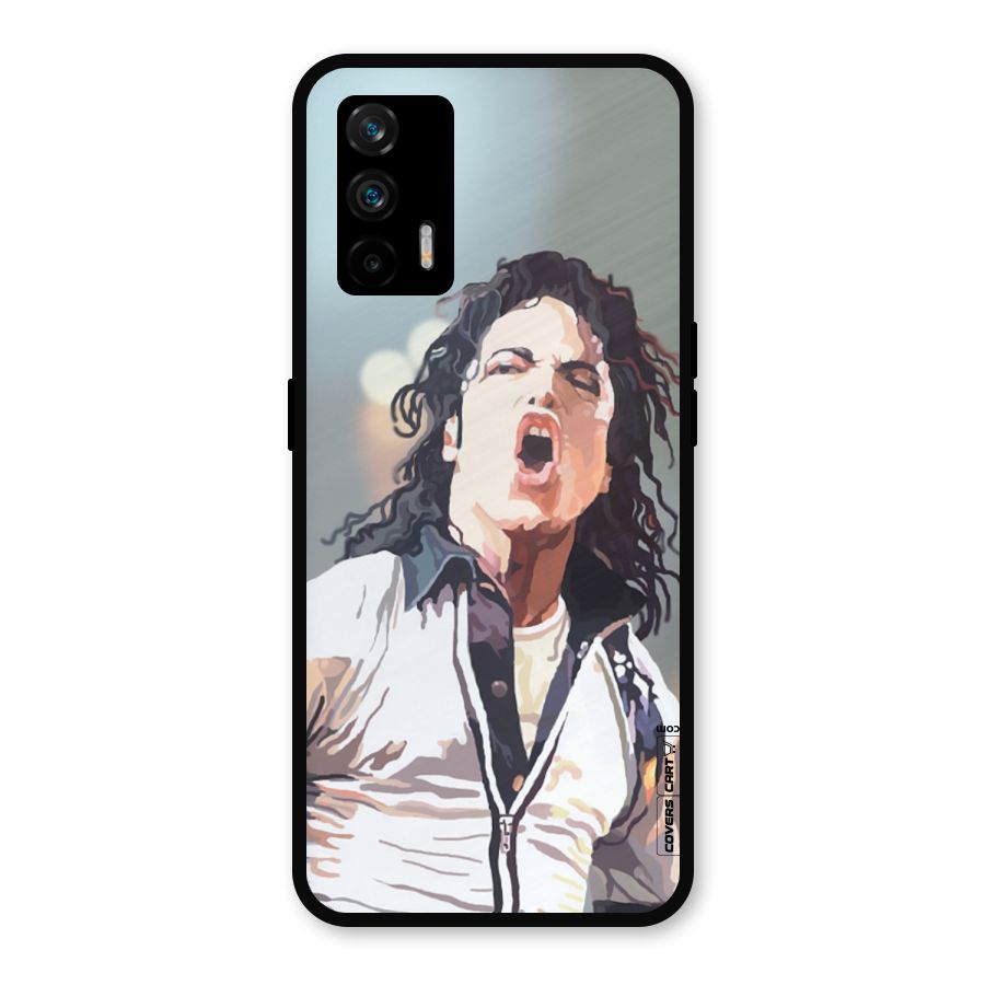 The Legend Michael Jackson Metal Back Case for Realme GT 5G