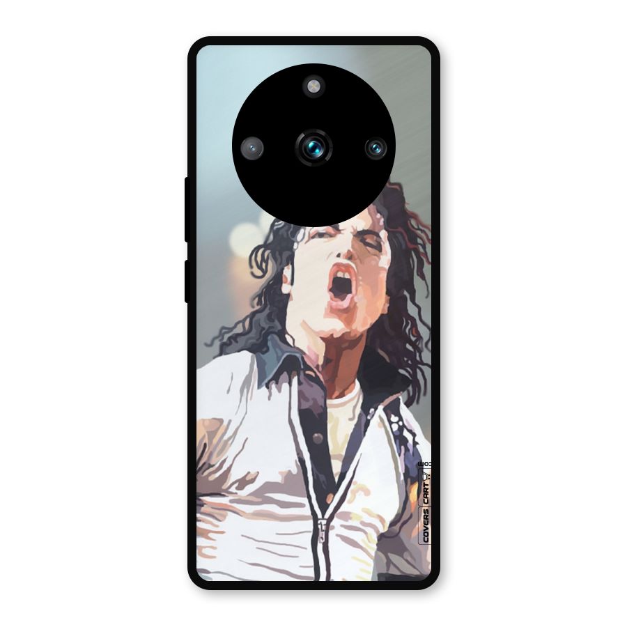 The Legend Michael Jackson Metal Back Case for Realme Narzo 60 Pro