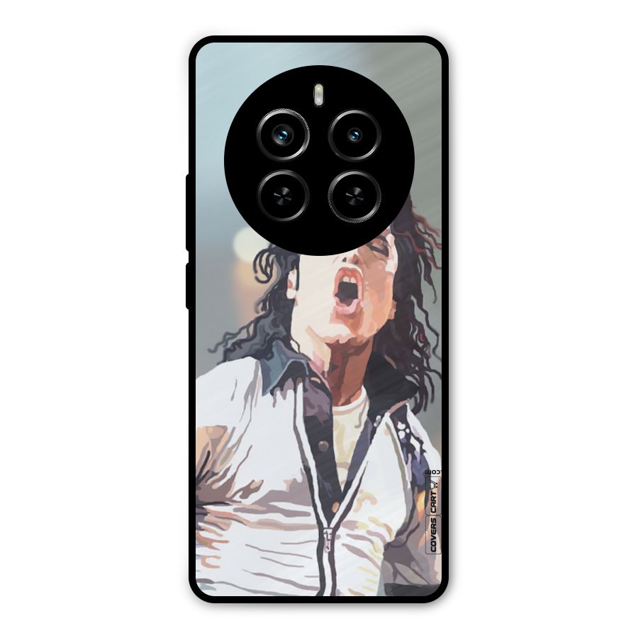 The Legend Michael Jackson Metal Back Case for Realme P1 Pro