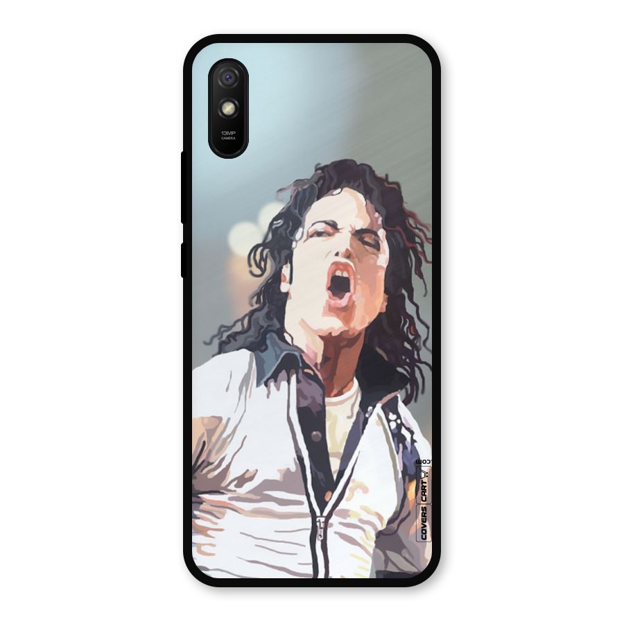 The Legend Michael Jackson Metal Back Case for Redmi 9i