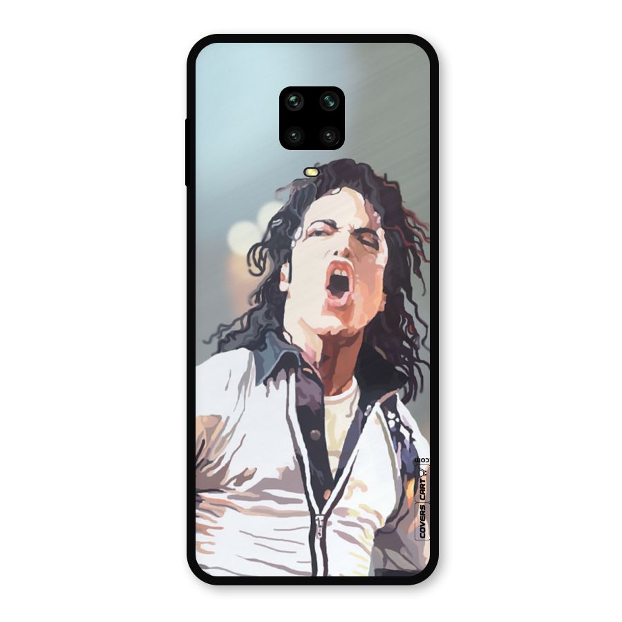 The Legend Michael Jackson Metal Back Case for Redmi Note 9 Pro