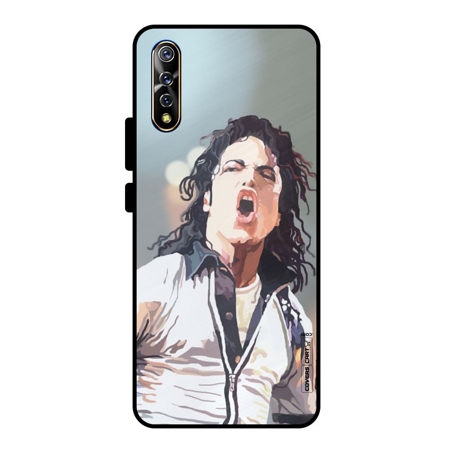 The Legend Michael Jackson Metal Back Case for Vivo S1
