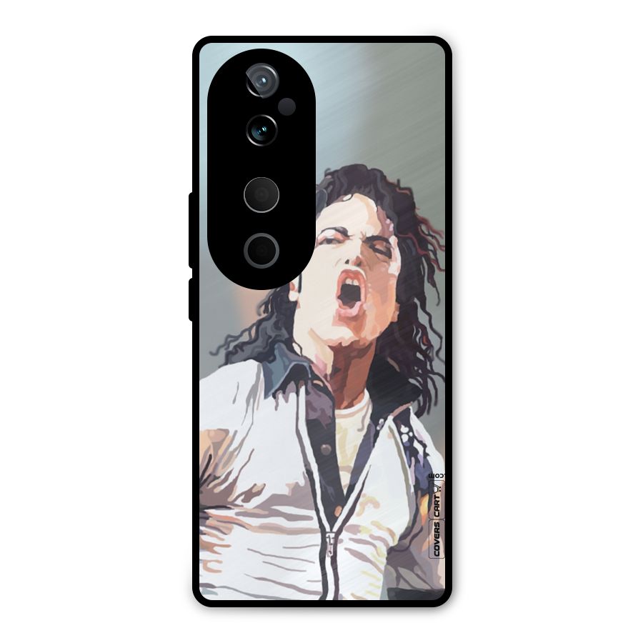The Legend Michael Jackson Metal Back Case for Vivo T3 Ultra