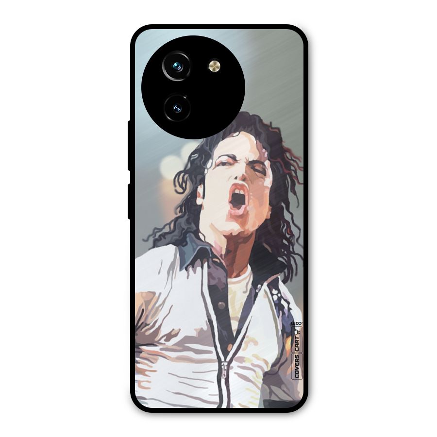 The Legend Michael Jackson Metal Back Case for Vivo T3x