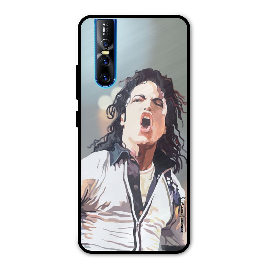 The Legend Michael Jackson Metal Back Case for Vivo V15 Pro