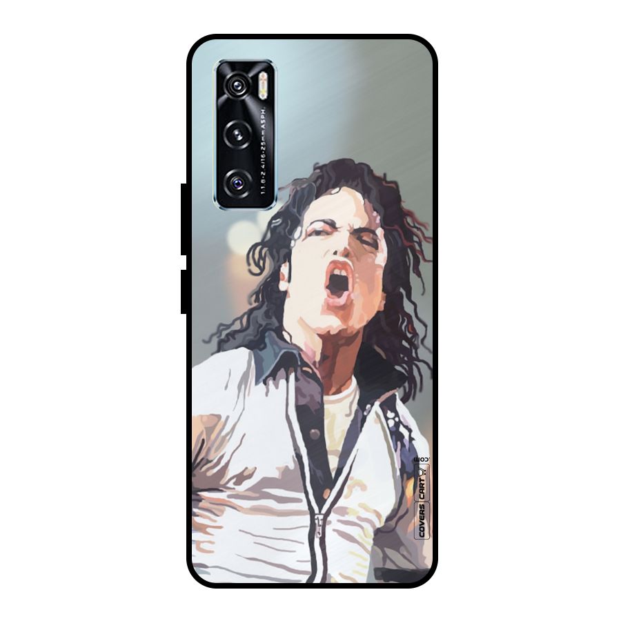 The Legend Michael Jackson Metal Back Case for Vivo V20 SE