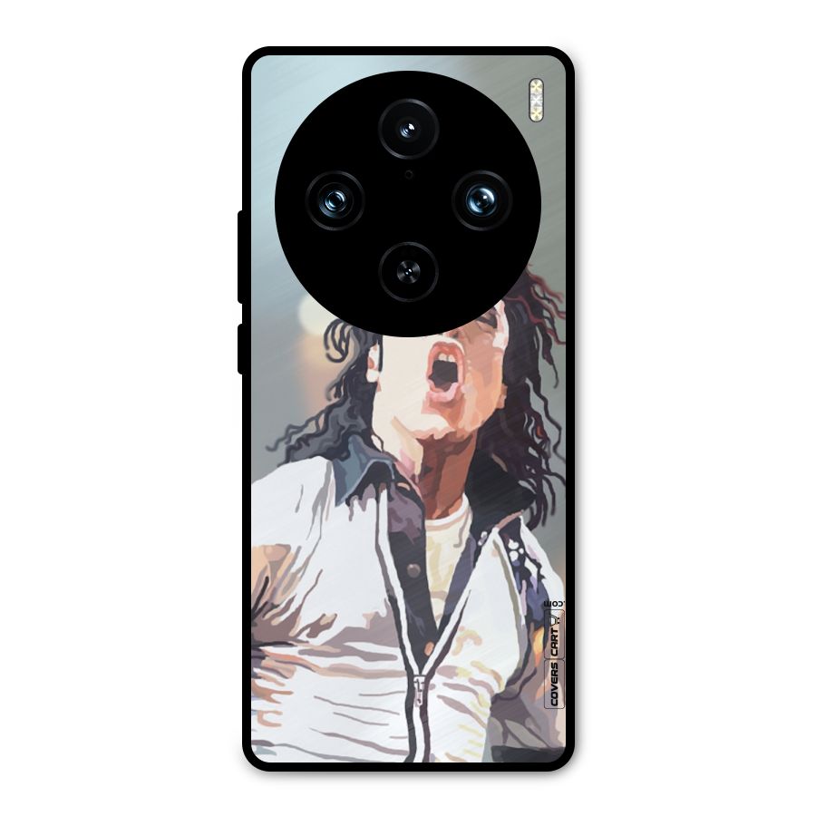 The Legend Michael Jackson Metal Back Case for Vivo X100 Pro