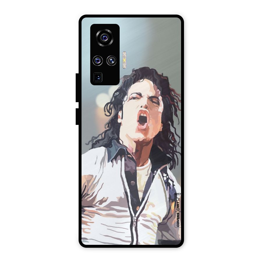 The Legend Michael Jackson Metal Back Case for Vivo X50 Pro