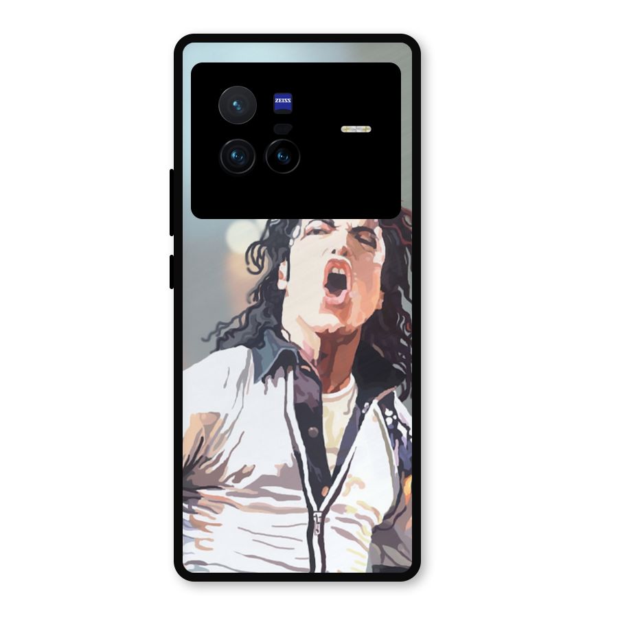 The Legend Michael Jackson Metal Back Case for Vivo X80