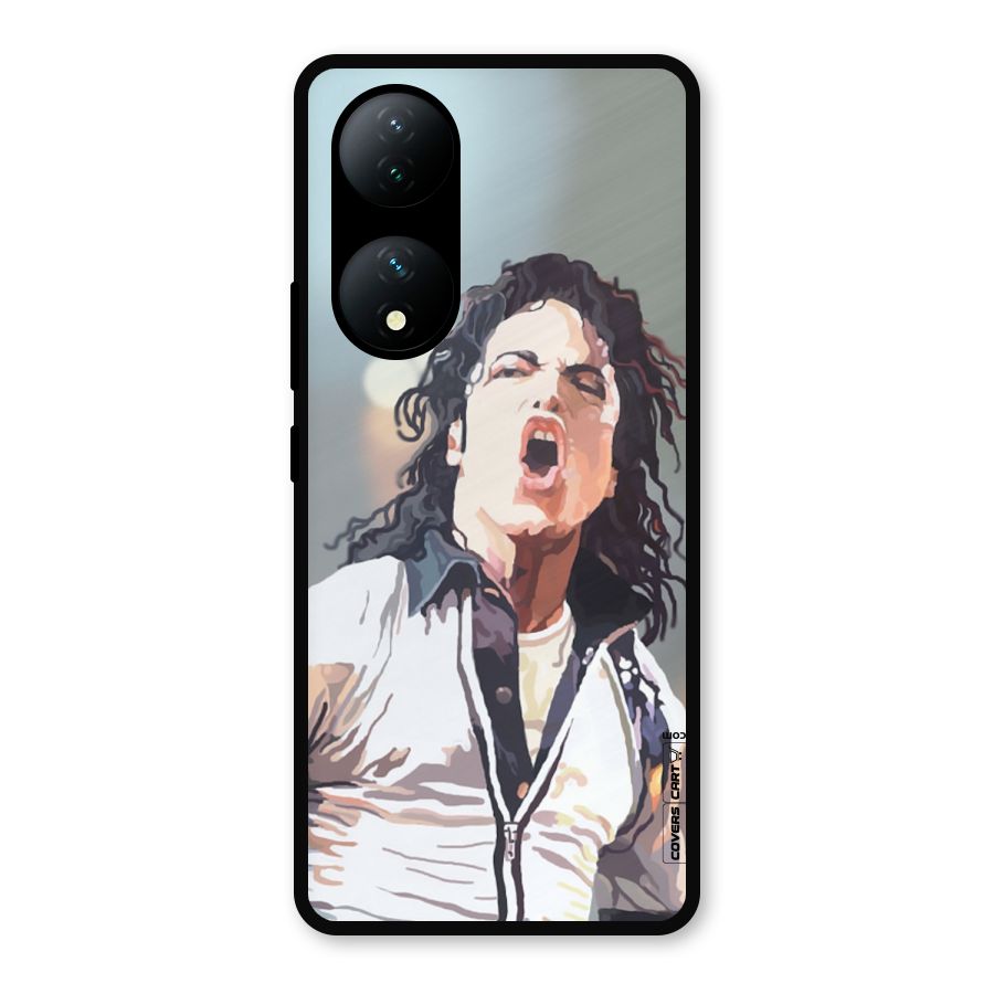 The Legend Michael Jackson Metal Back Case for Vivo Y100a