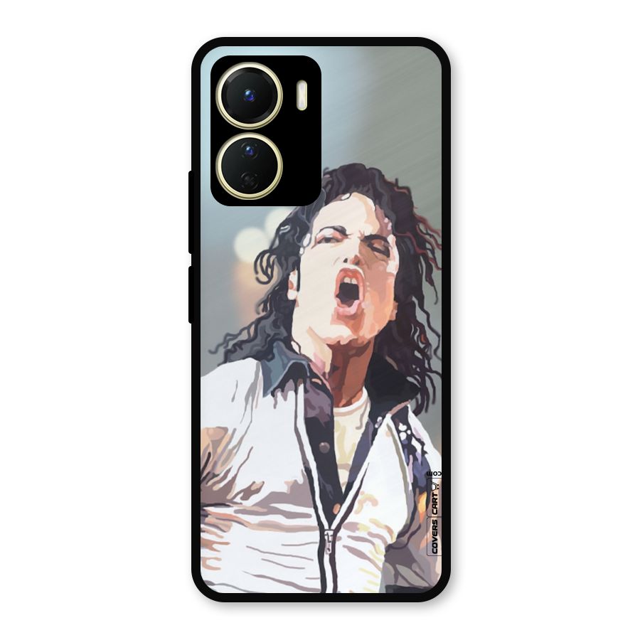 The Legend Michael Jackson Metal Back Case for Vivo Y16