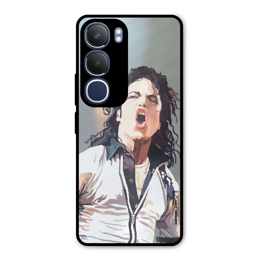 The Legend Michael Jackson Metal Back Case for Vivo Y29