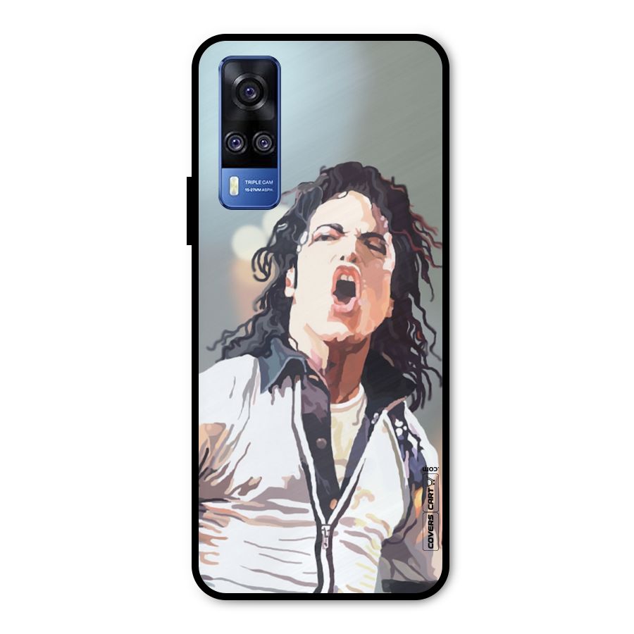 The Legend Michael Jackson Metal Back Case for Vivo Y51A