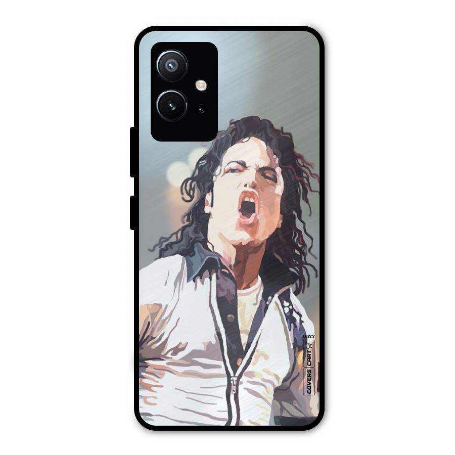 The Legend Michael Jackson Metal Back Case for Vivo Y75 5G