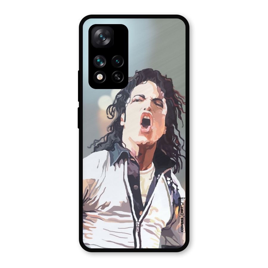 The Legend Michael Jackson Metal Back Case for Xiaomi 11i Hypercharge 5G