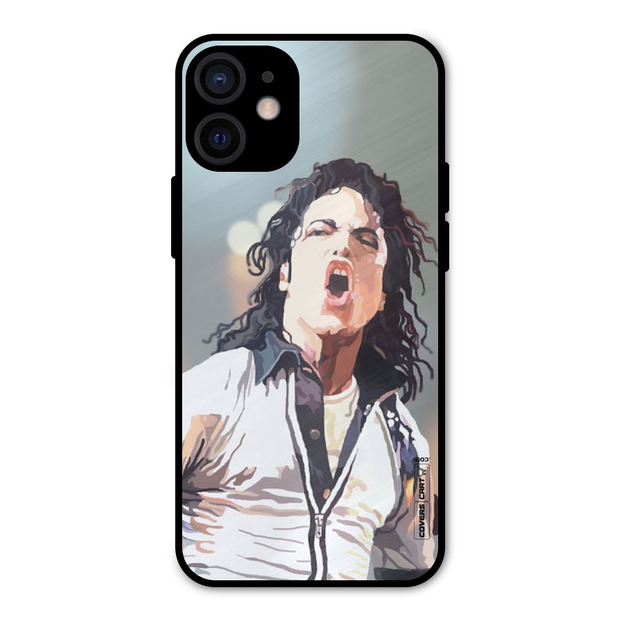 The Legend Michael Jackson Metal Back Case for iPhone 12 Mini