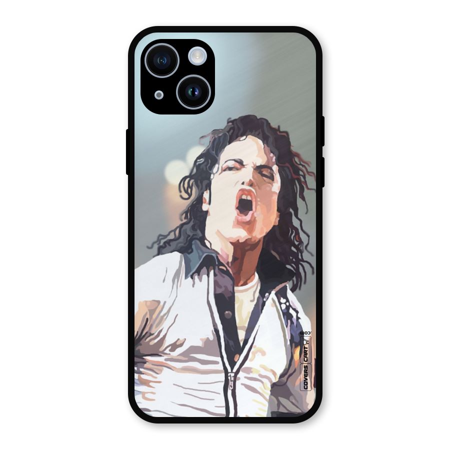 The Legend Michael Jackson Metal Back Case for iPhone 14