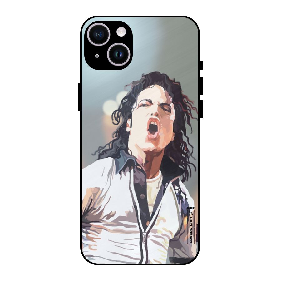 The Legend Michael Jackson Metal Back Case for iPhone 14 Plus