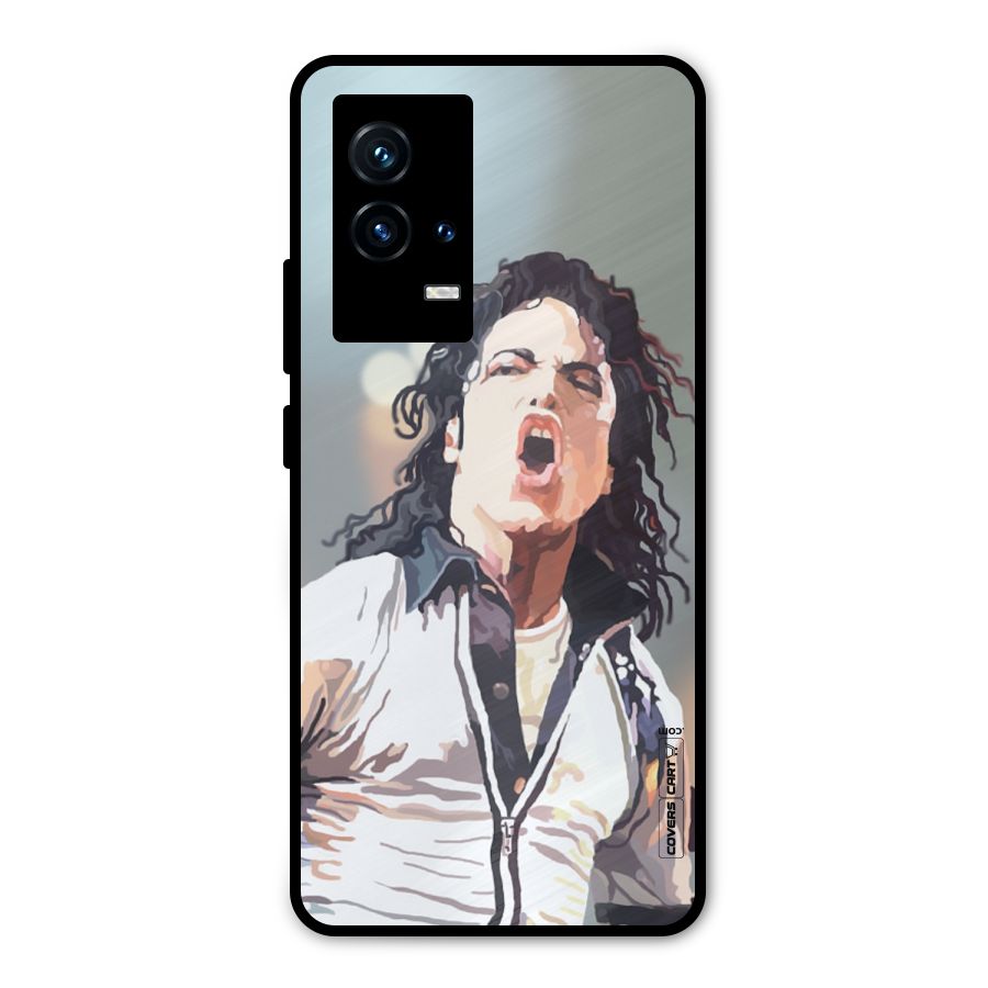 The Legend Michael Jackson Metal Back Case for iQOO 9 5G