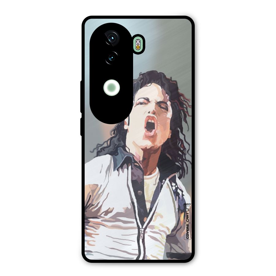 The Legend Michael Jackson Metal Back Case for iQOO Z9s