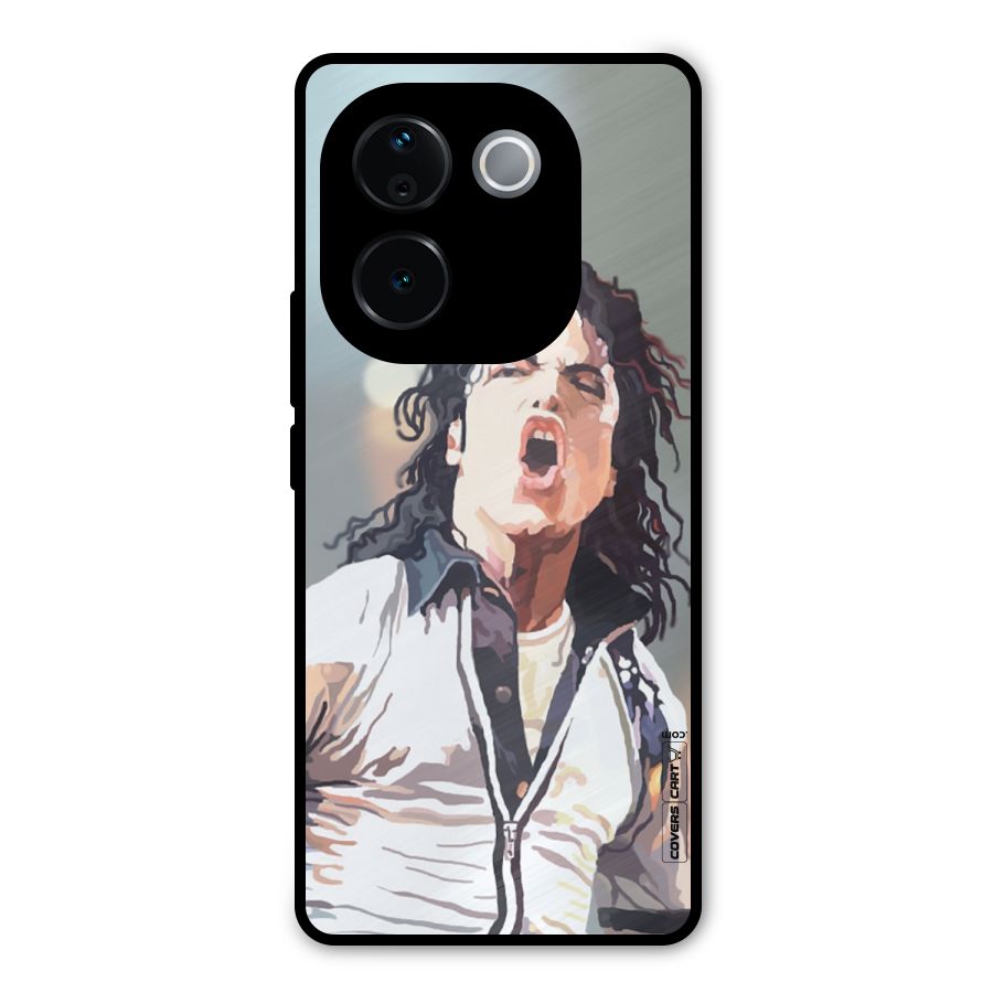 The Legend Michael Jackson Metal Back Case for iQOO Z9s Pro