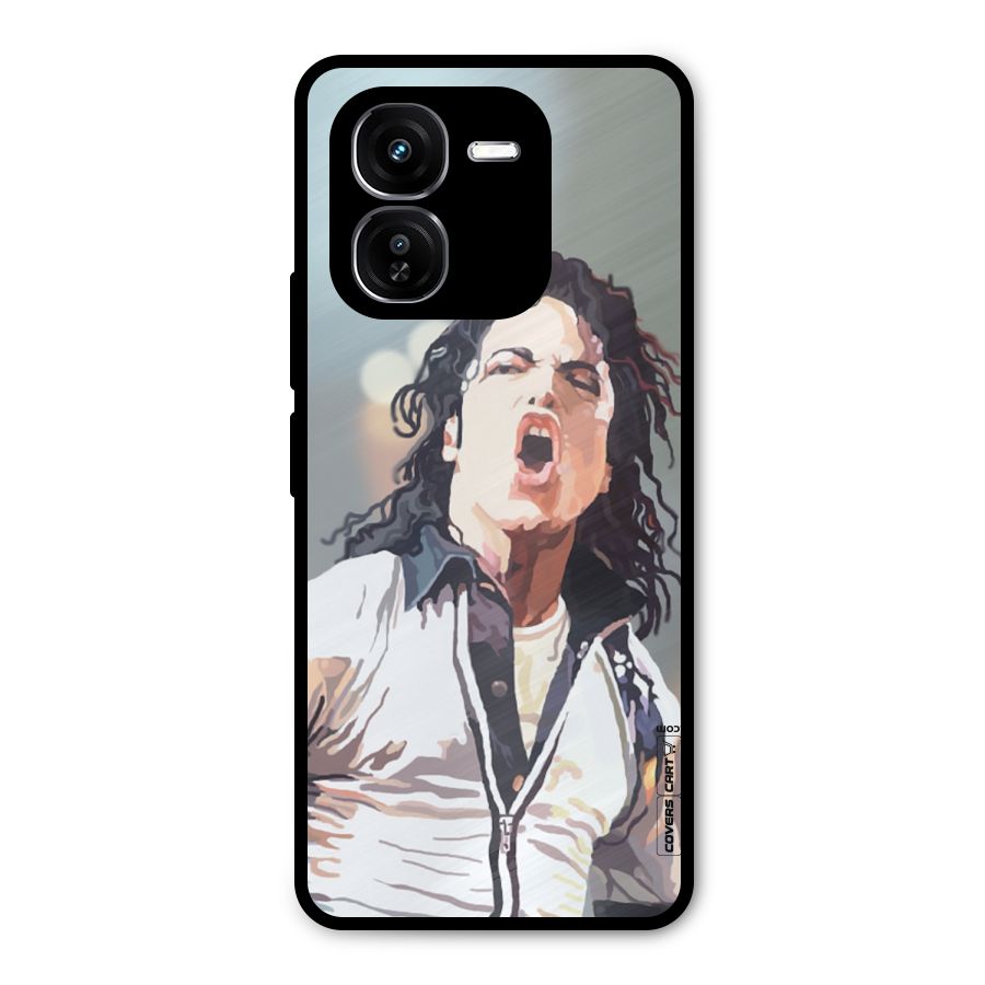 The Legend Michael Jackson Metal Back Case for iQOO Z9x