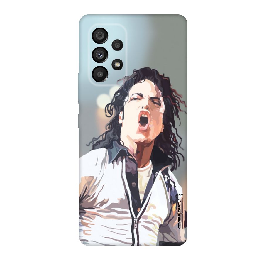 The Legend Michael Jackson Original Polycarbonate Back Case for Galaxy A53 5G