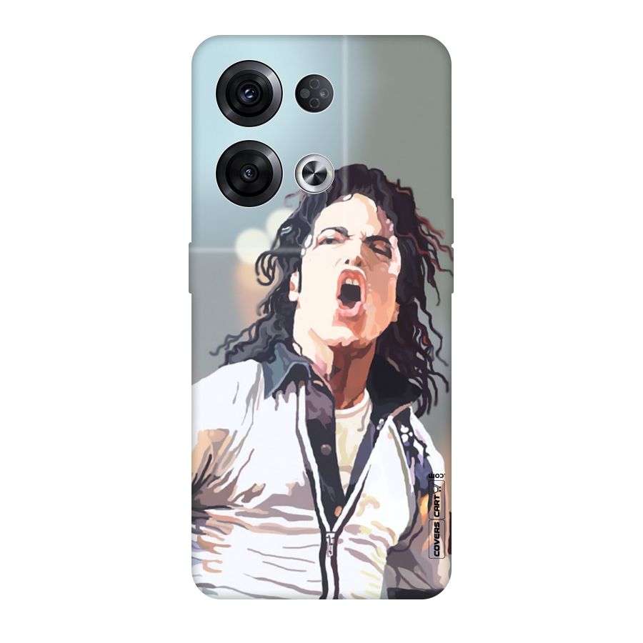 The Legend Michael Jackson Original Polycarbonate Back Case for Oppo Reno8 Pro 5G