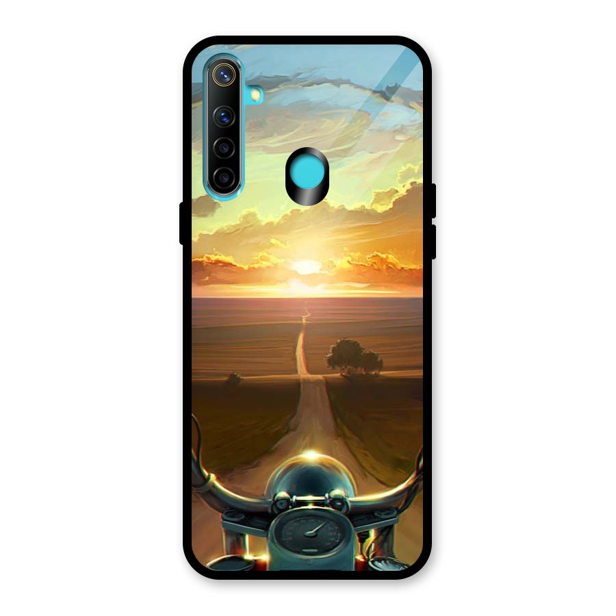 The Long Ride Glass Back Case for Realme 5