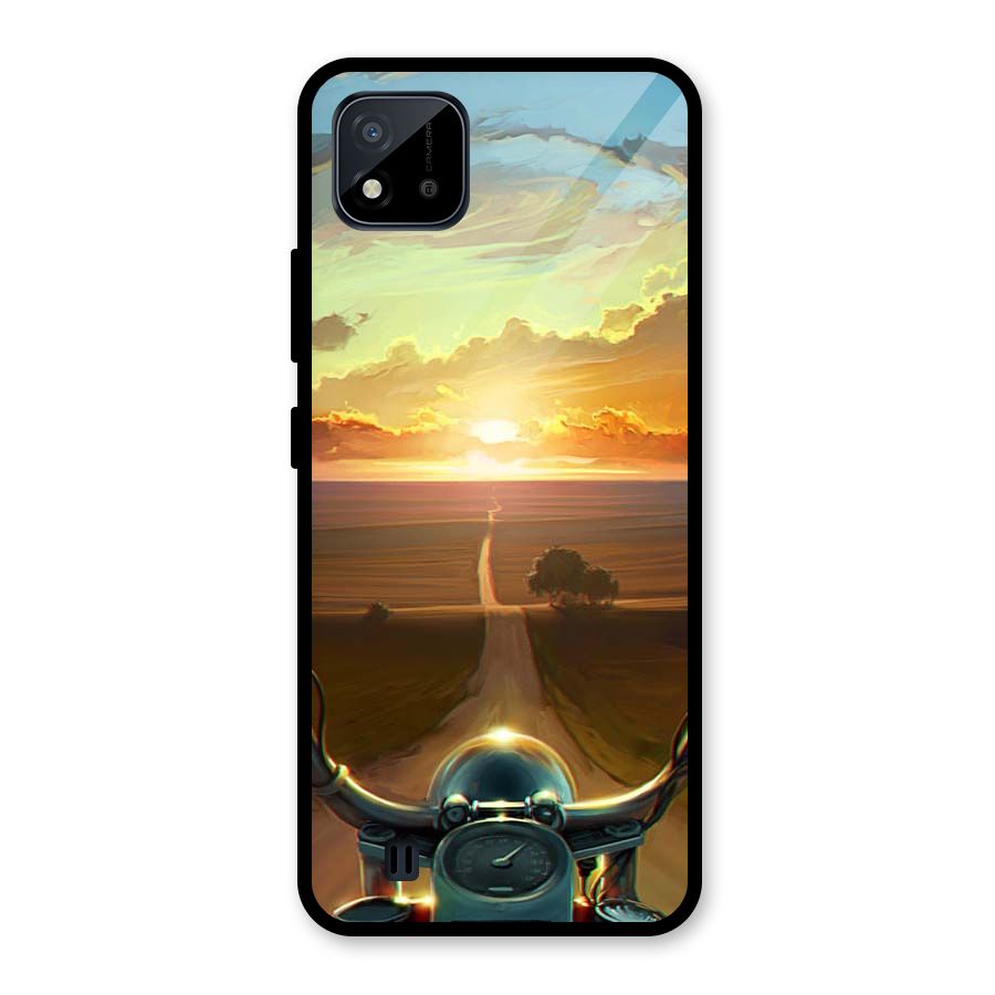 The Long Ride Glass Back Case for Realme C11 2021