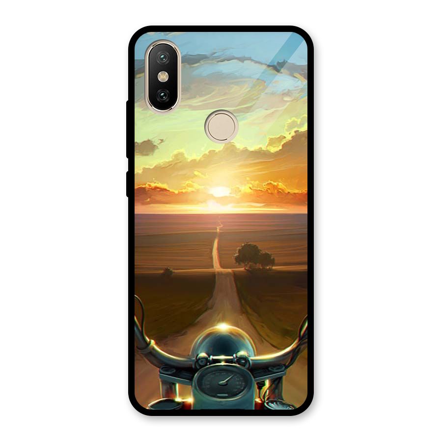 The Long Ride Glass Back Case for Redmi A2