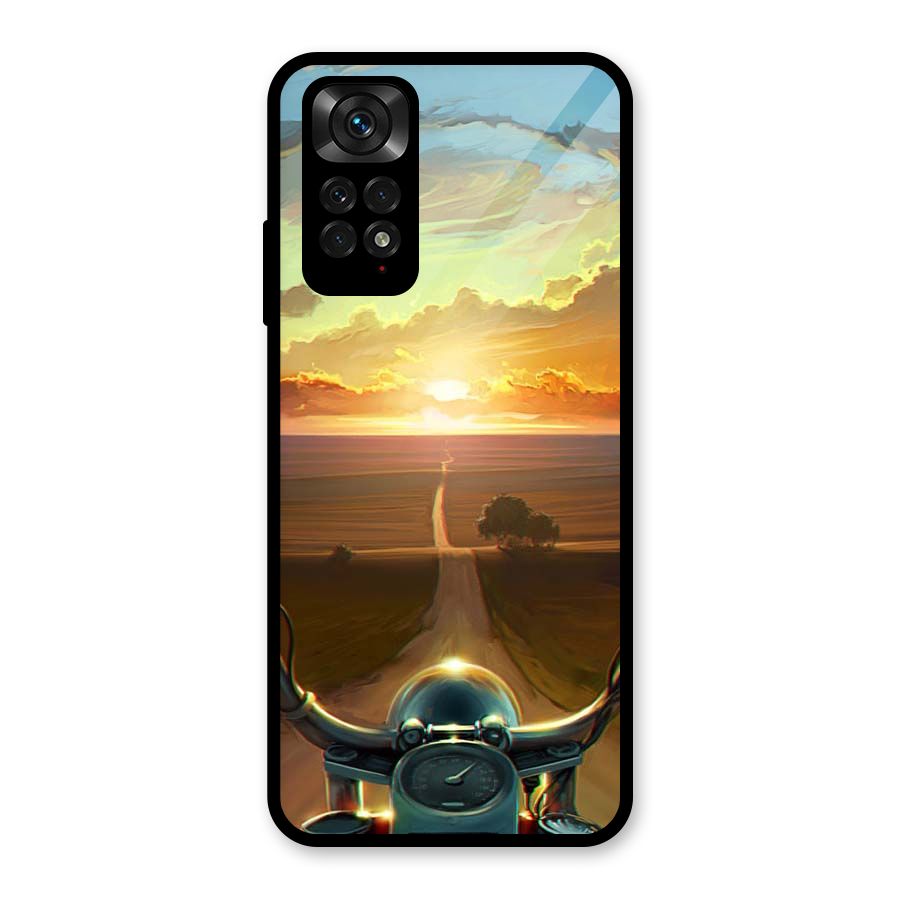 The Long Ride Glass Back Case for Redmi Note 11S