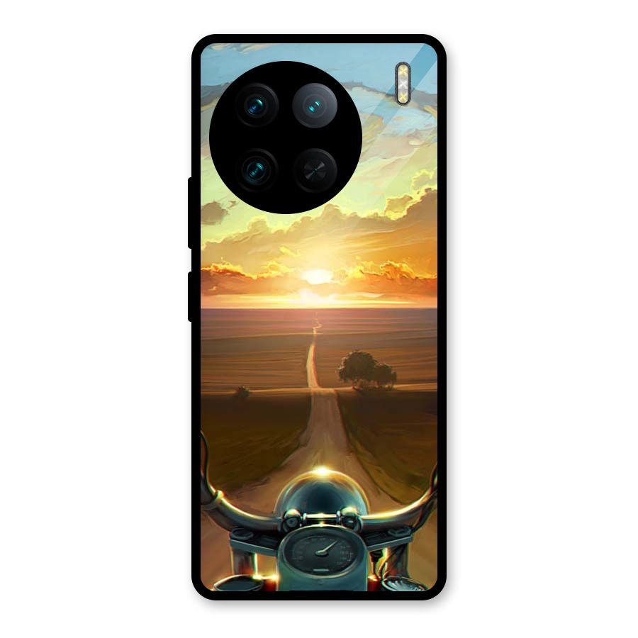 The Long Ride Glass Back Case for Vivo X90 Pro