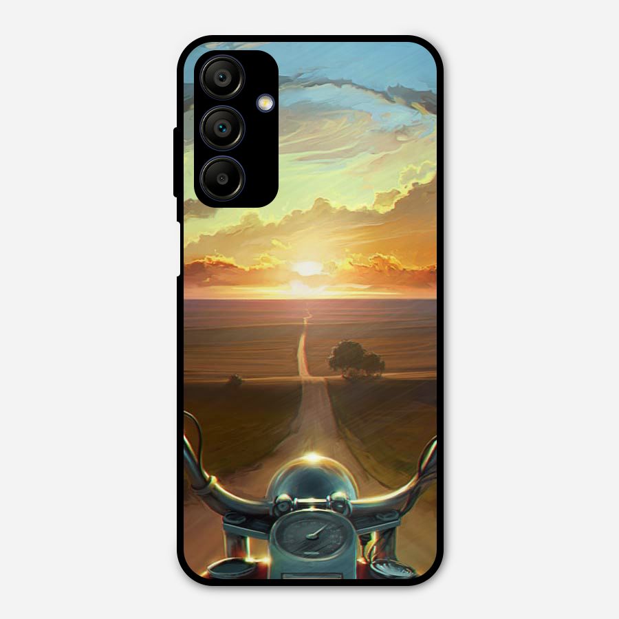 The Long Ride Metal Back Case for Galaxy A15 5G
