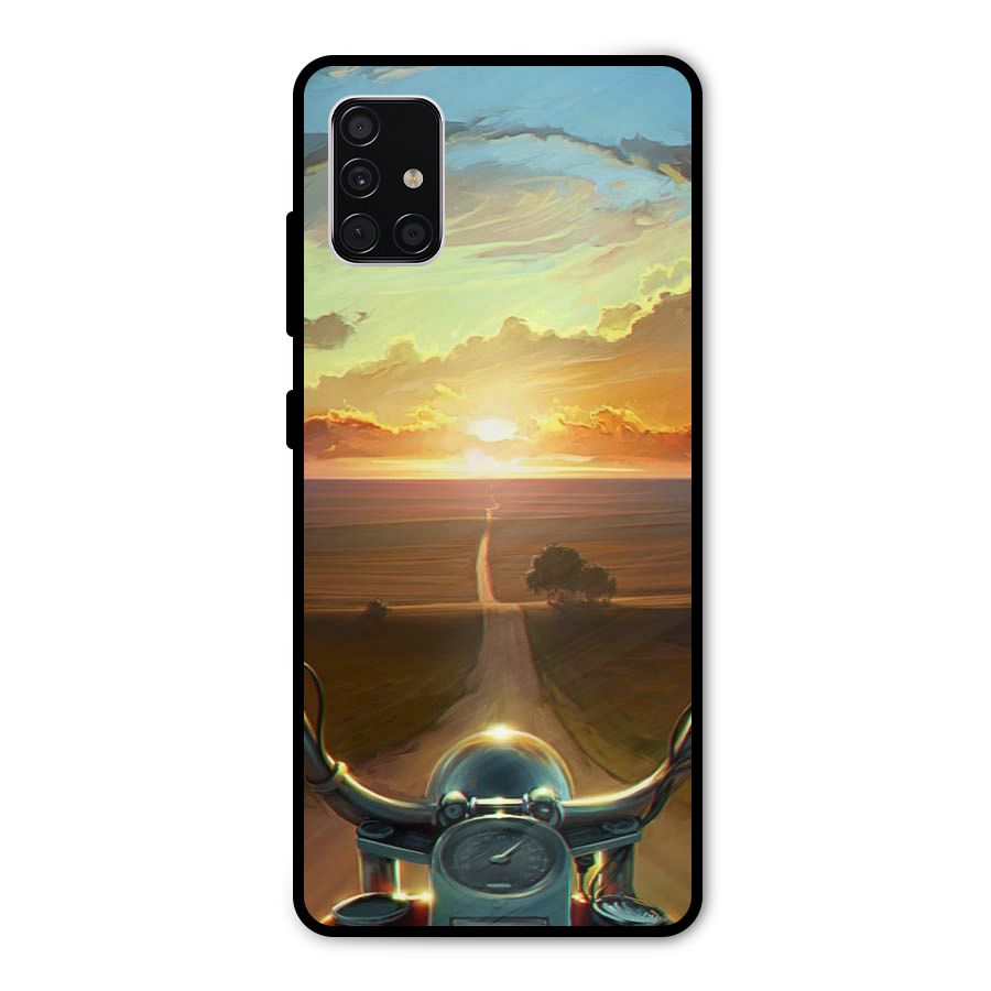 The Long Ride Metal Back Case for Galaxy A51