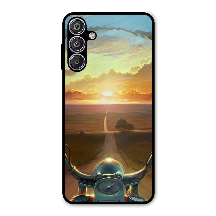 The Long Ride Metal Back Case for Galaxy F15