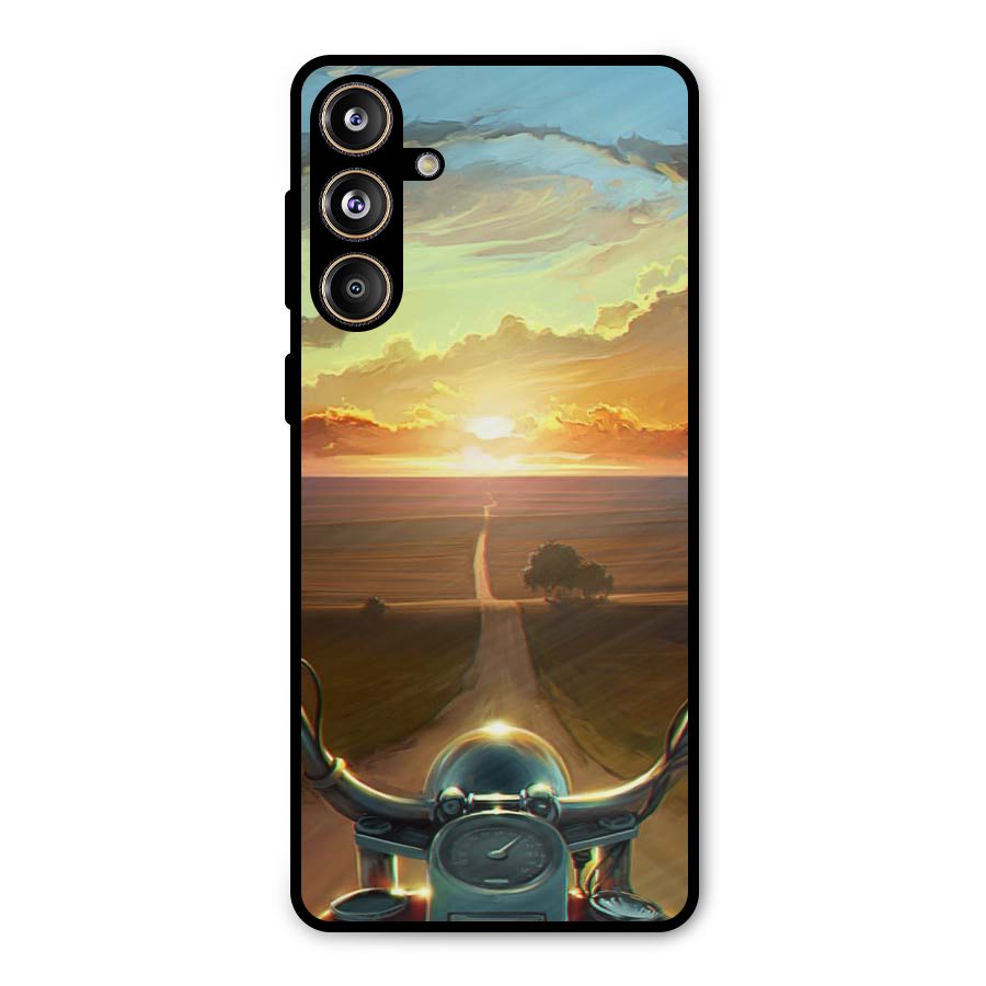 The Long Ride Metal Back Case for Galaxy F55