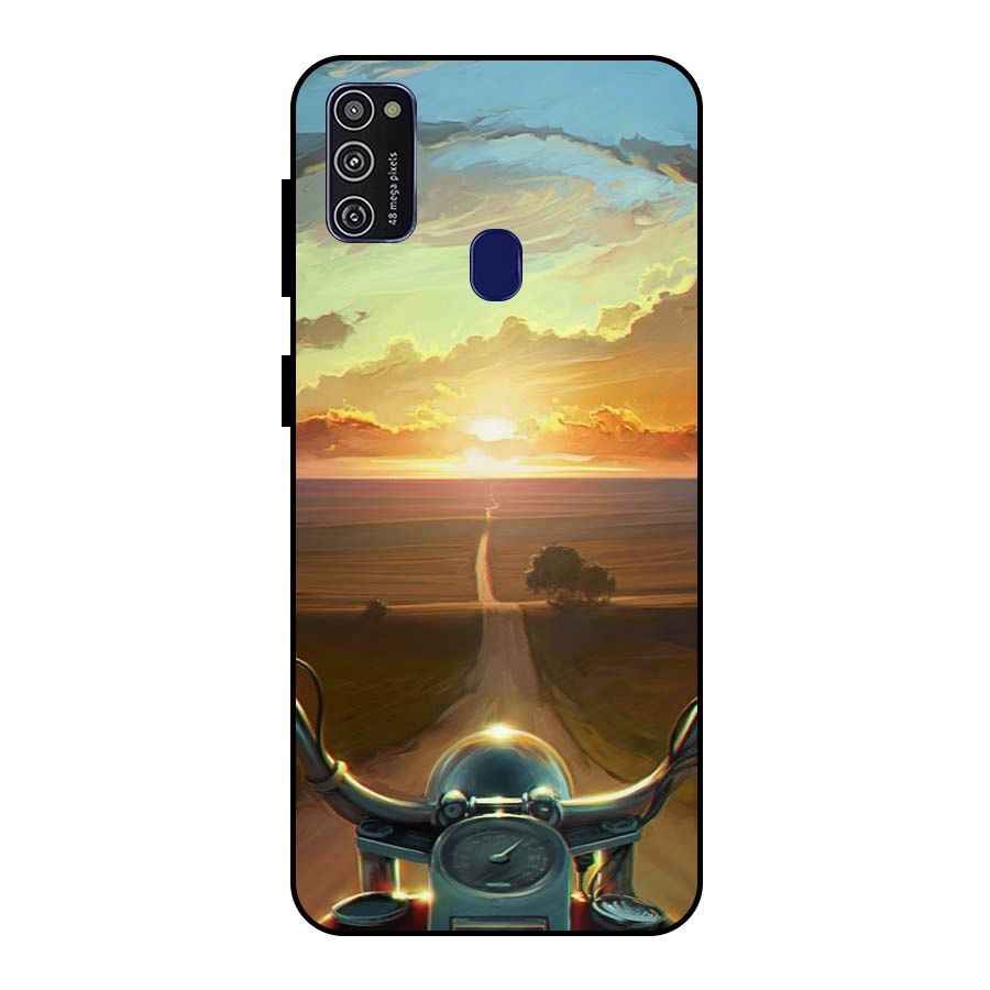 The Long Ride Metal Back Case for Galaxy M21